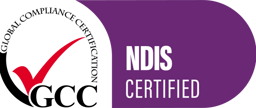 GCC NDIS Certified badge